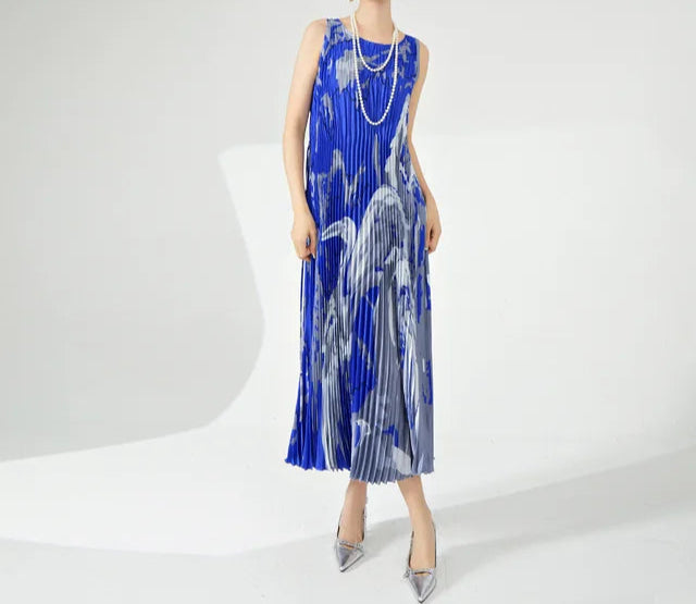 Lace-Up Sleeveless Versatile Long Skirt Dress for Women