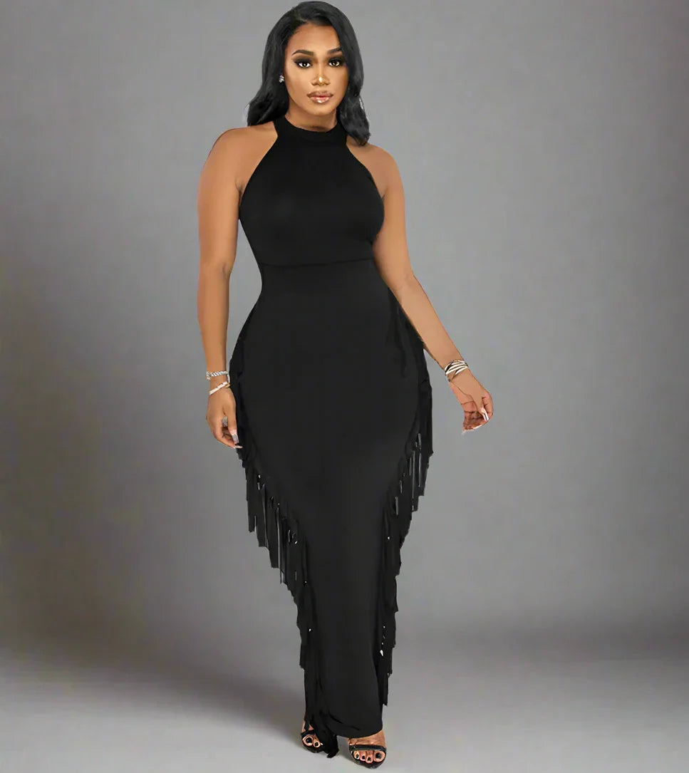 Elegant Curve-Hugging Dress for Women