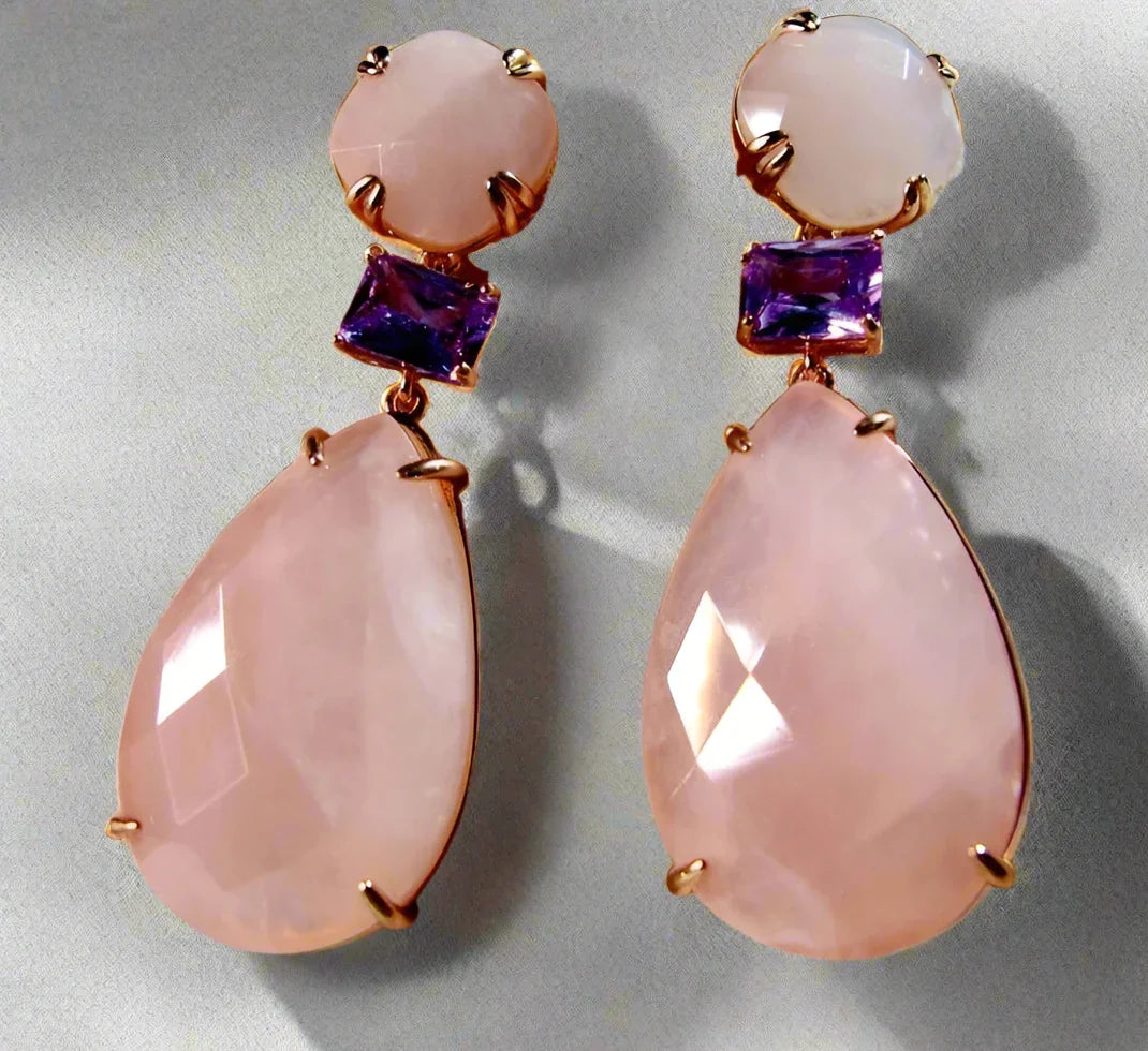 Big Stone Waterdrop Jewelry