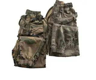 Somara Camouflage Cargo Pants| Elastic Waist & Ankle Fit