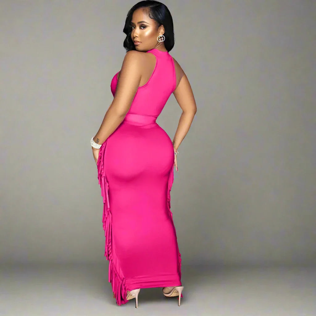 Elegant Curve-Hugging Dress for Women