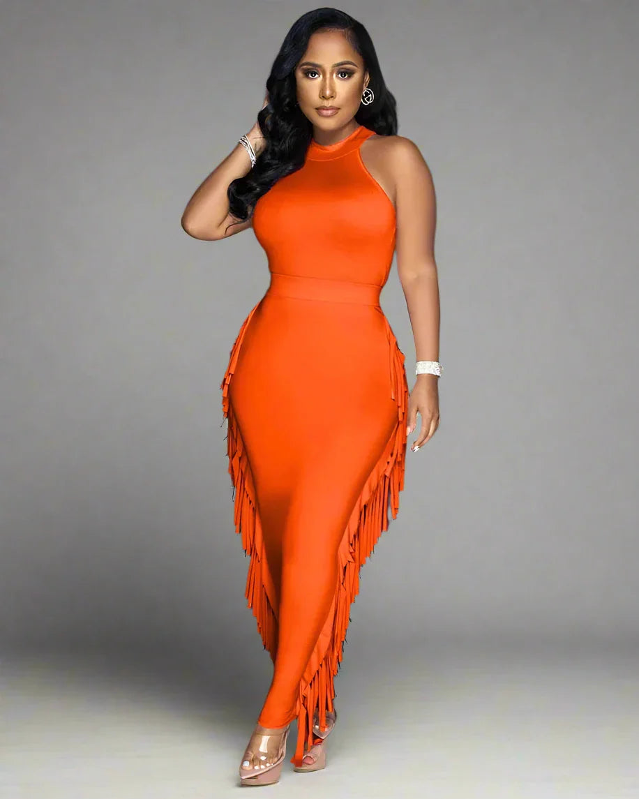 Elegant Curve-Hugging Dress for Women