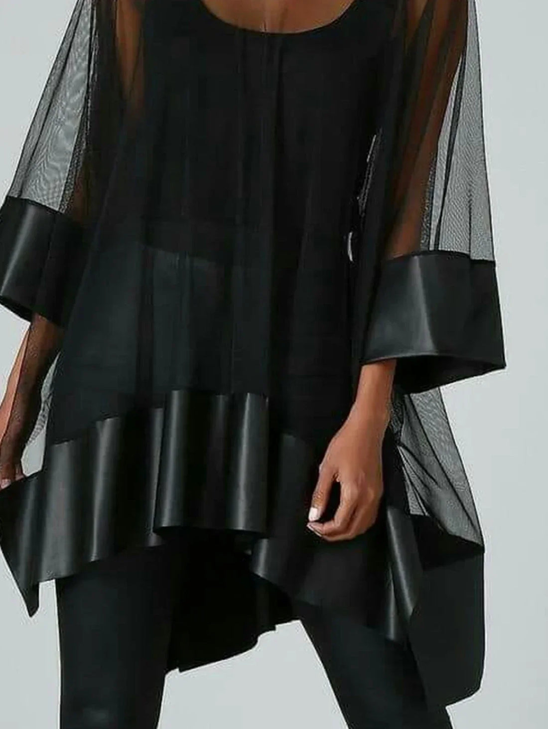 See-Through Mesh Top