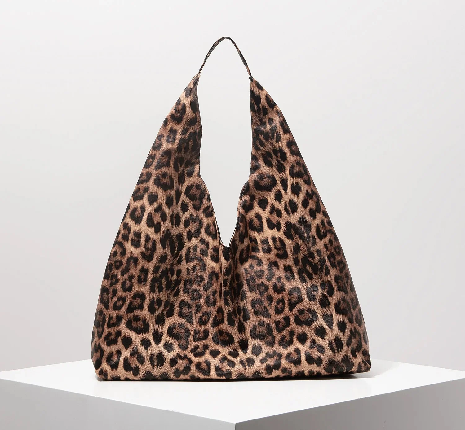 Leather Woven Shoulder Bag