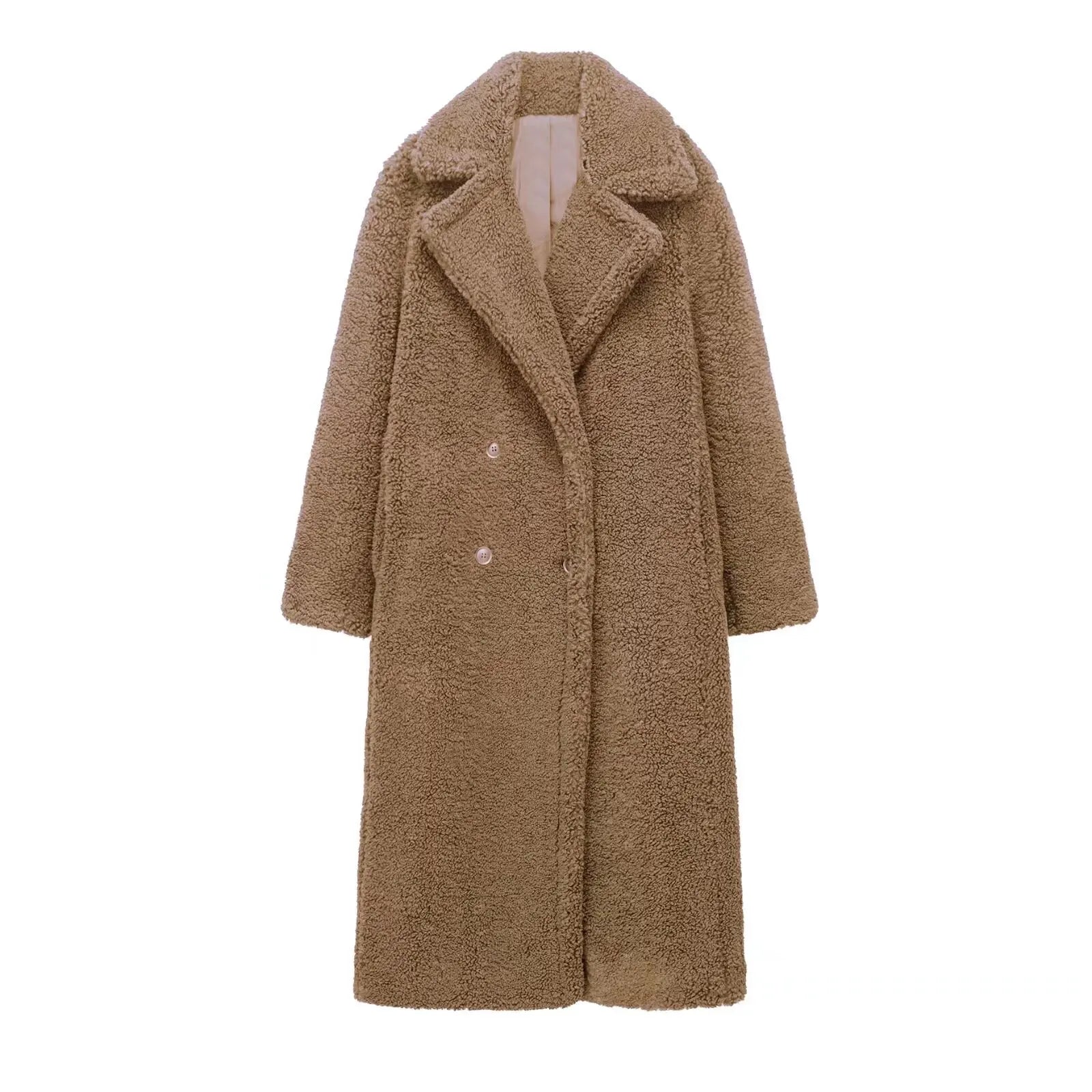 Vintage Teddy Long Coat| Cozy Women¡¯s Outerwear