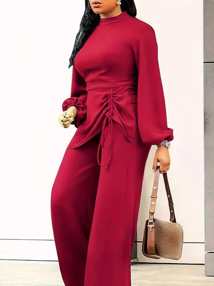 Draped Jumpsuit