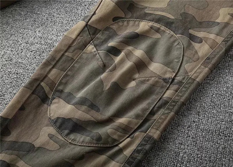 Somara Camouflage Cargo Pants| Elastic Waist & Ankle Fit