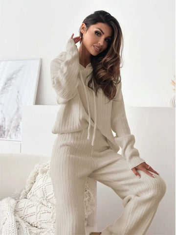 Hooded Two-piece Set