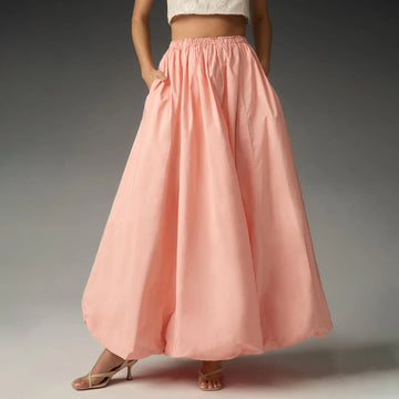 Long Flowing Puffy Long Skirt