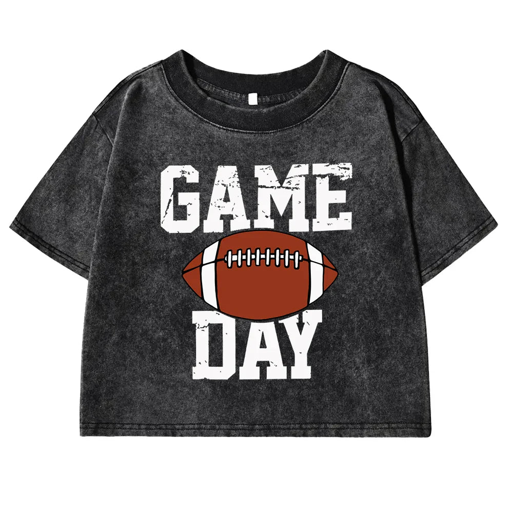 Game Day Rugby Crop Top