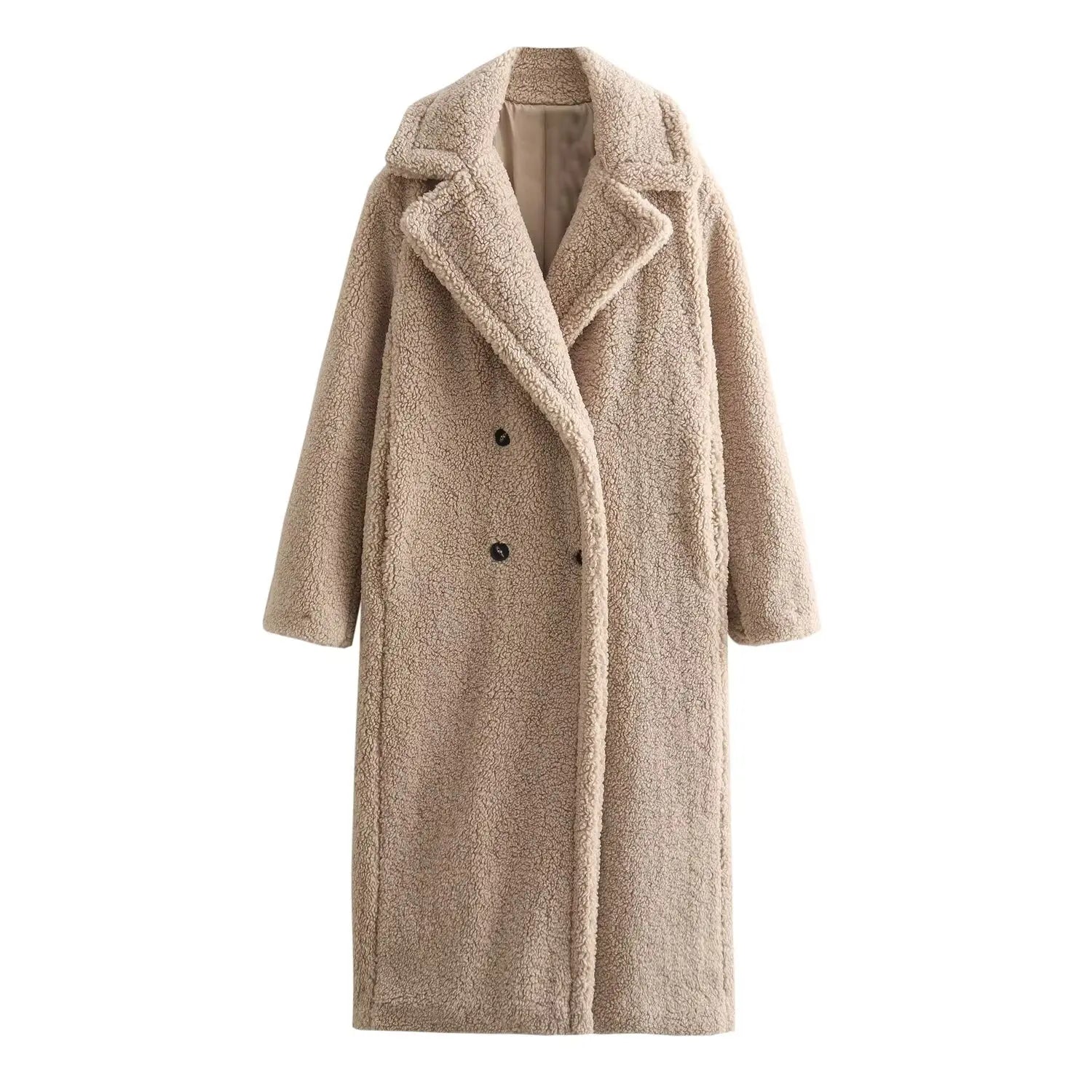 Vintage Teddy Long Coat| Cozy Women¡¯s Outerwear