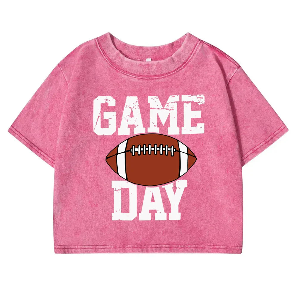 Game Day Rugby Crop Top